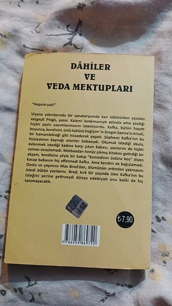  Dahiler ve veda mektupları