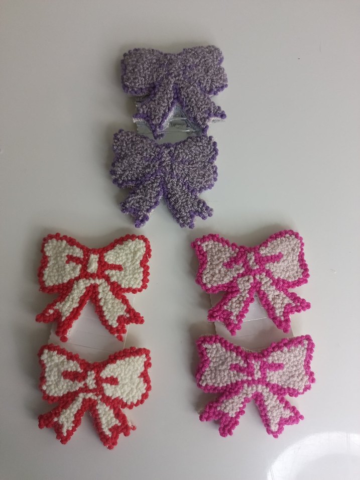 Renkli İşlemeli punch  Toka Seti - Görsel 4