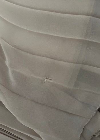 Bej Şeffaf Midi Kadın Ceket - Görsel 7