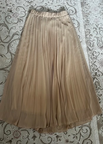 Bej Şeffaf Midi Kadın Ceket - Görsel 4