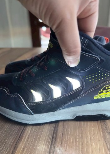 Erkek Çocuk Mavi Skechers Spor Ayakkabı - Görsel 4