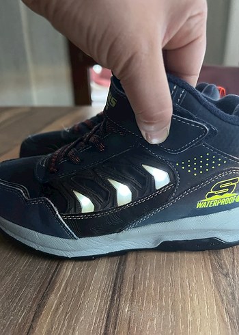 Erkek Çocuk Mavi Skechers Spor Ayakkabı - Görsel 3