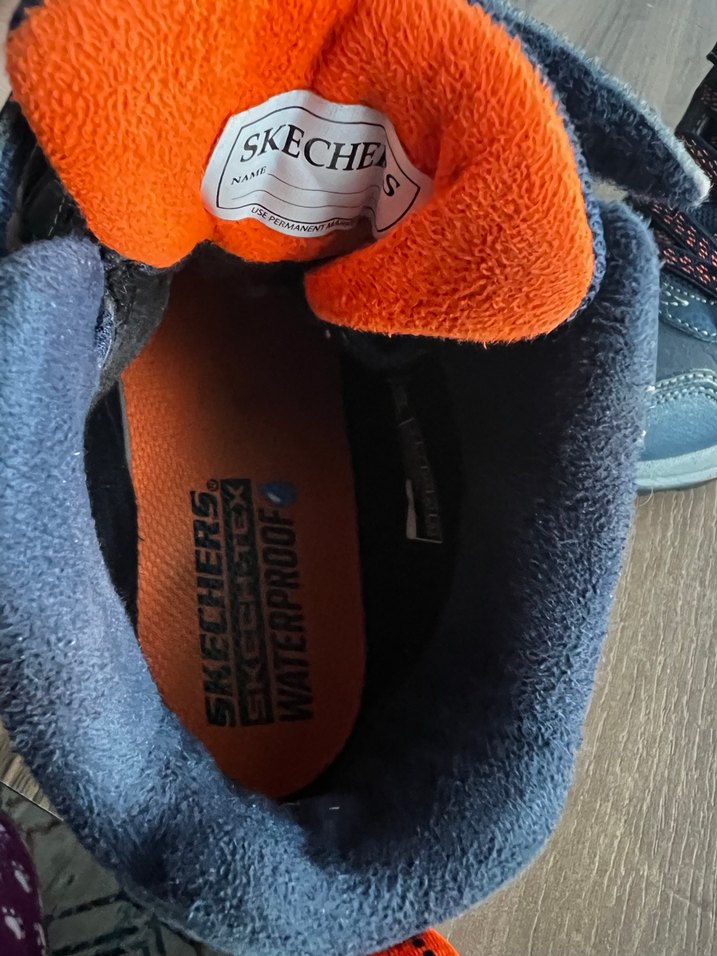 Erkek Çocuk Mavi Skechers Spor Ayakkabı - Görsel 5
