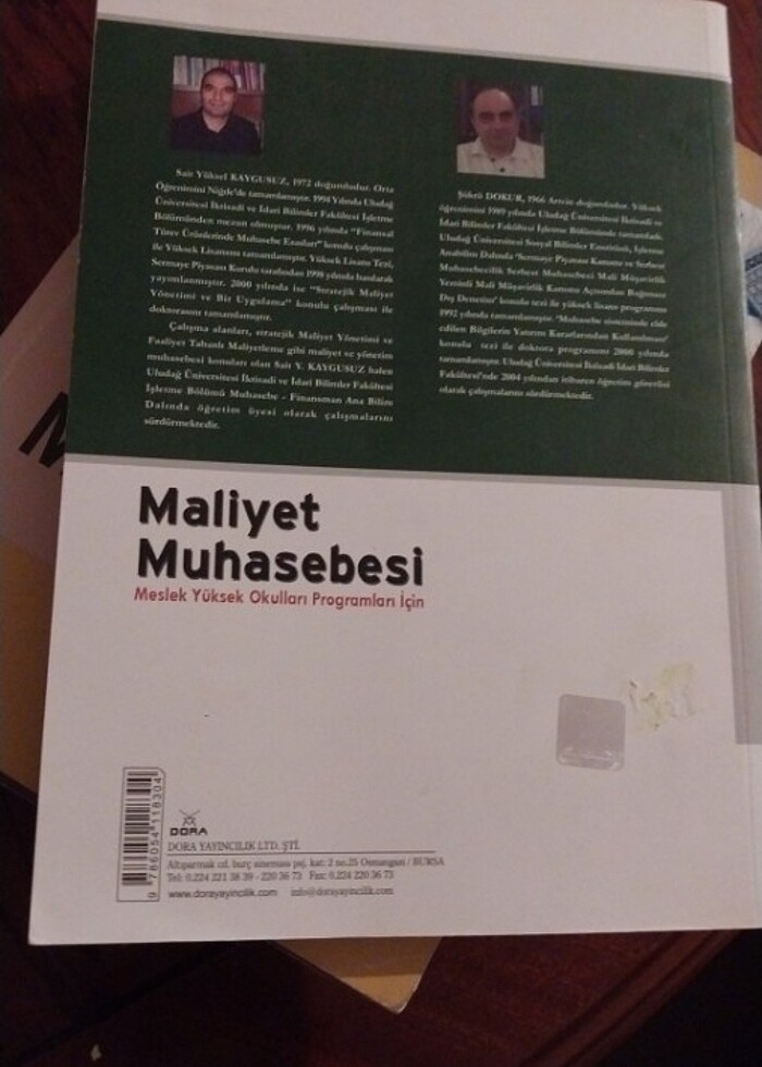 Maliyet muhasebesi  - Görsel 3