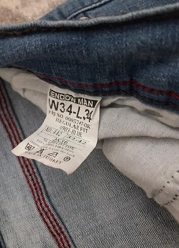 34 Beden mavi Renk Gökyüzü mavisi erkek pantolon