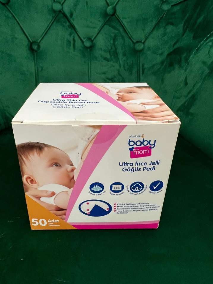 Baby Mom Ultra İnce Jelli Göğüs Pedi 45'li - Görsel 4