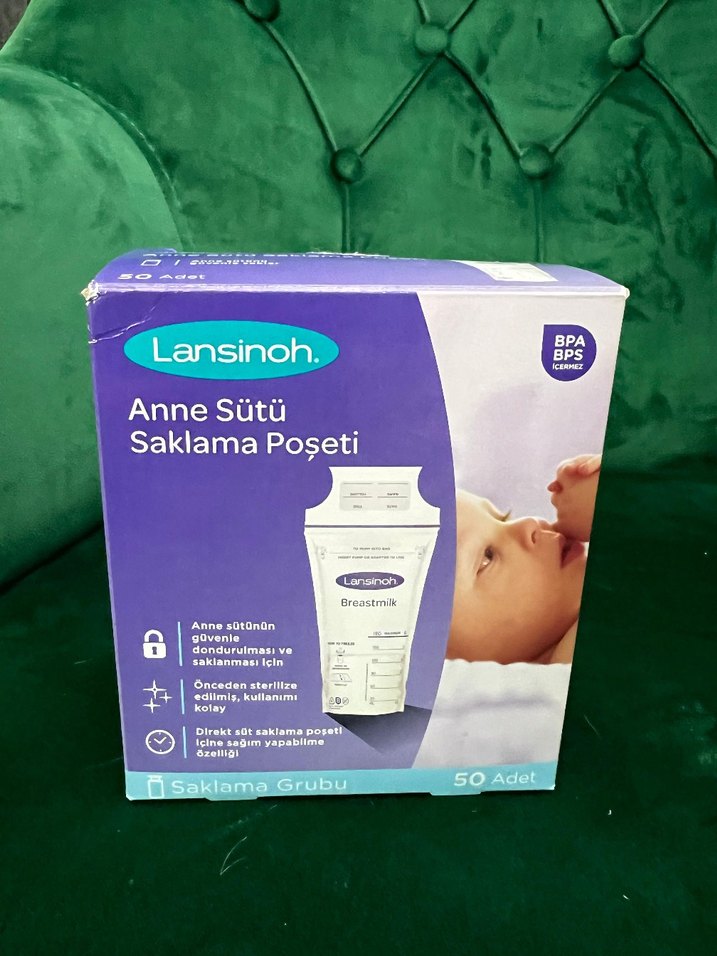 Lansinoh Anne Sütü Saklama Poşeti 35'li - Görsel 3