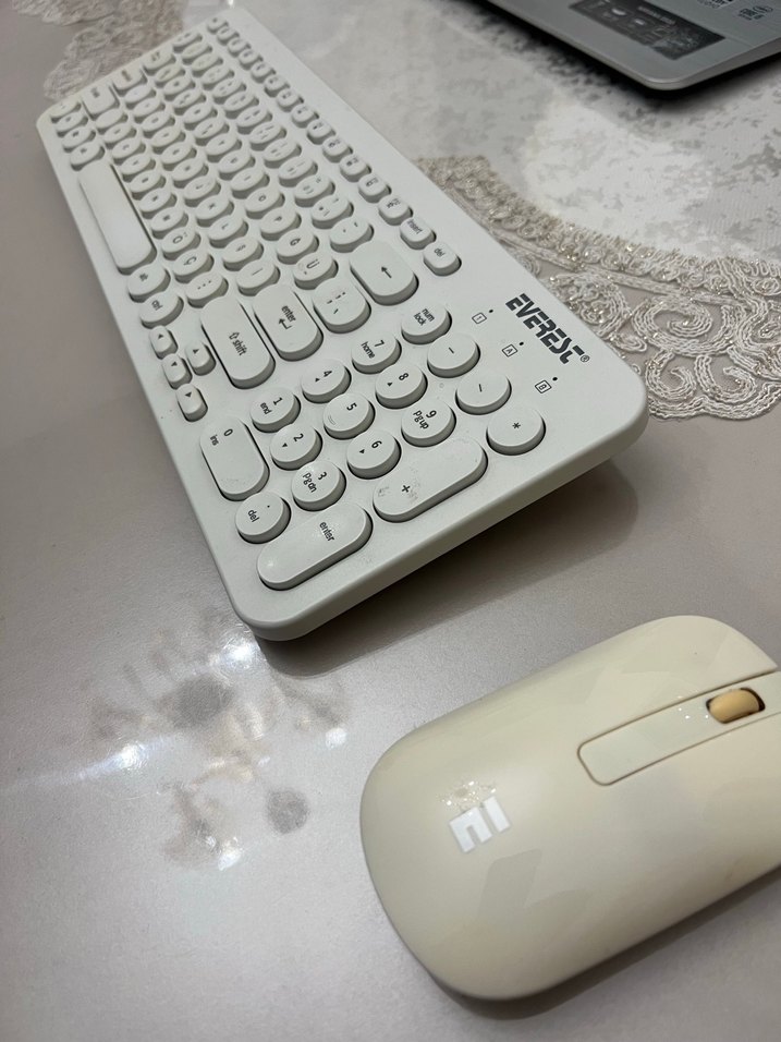 Everest Kablosuz Klavye Mouse - Görsel 2