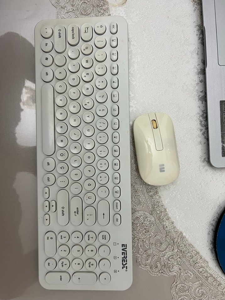Everest Kablosuz Klavye Mouse - Görsel 3