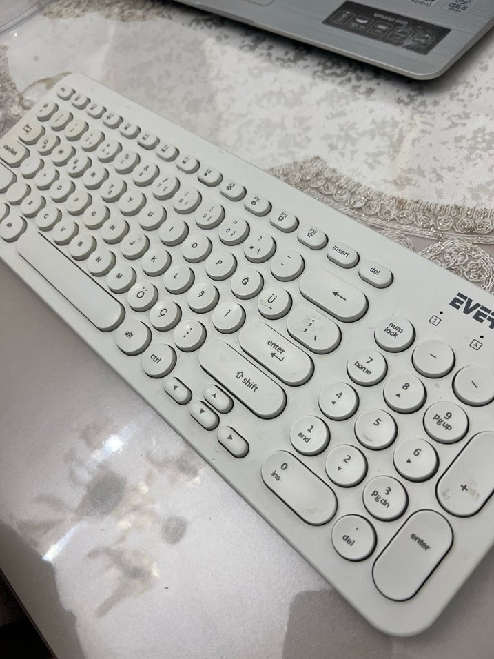 Everest Kablosuz Klavye Mouse - Görsel 4