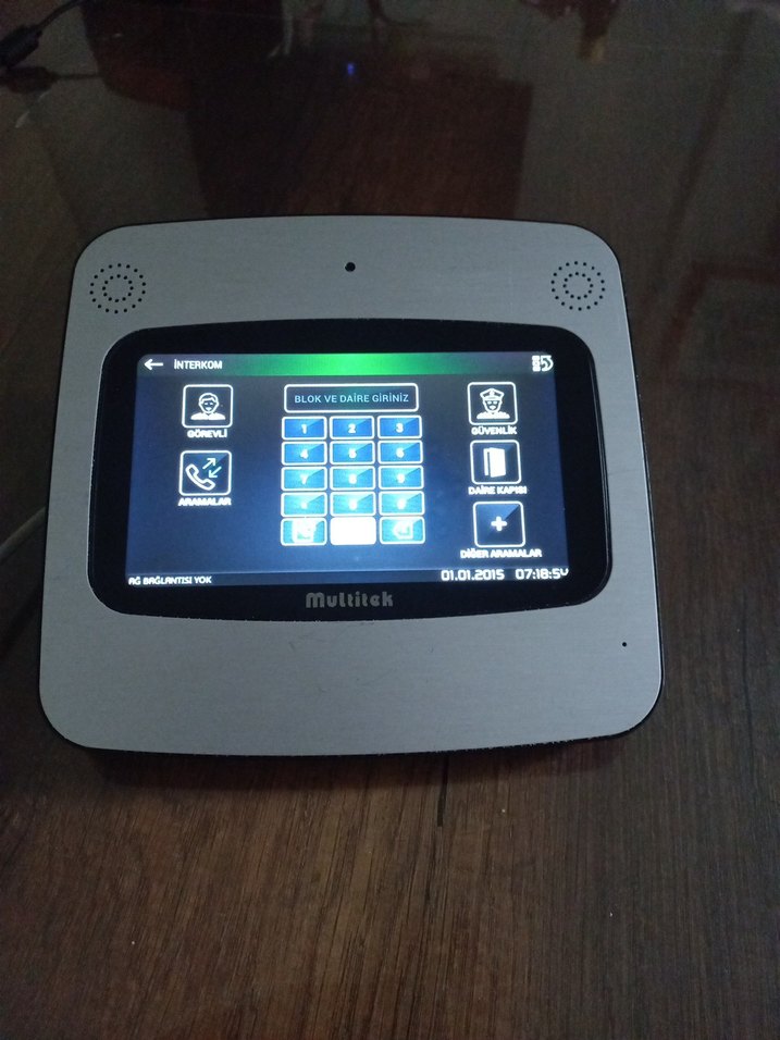 Multitek akıllı ev monitörü - Görsel 5