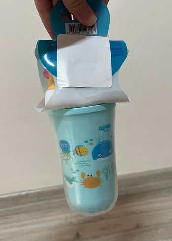 Wee Baby Mavi Pipetli Bardak 200 ml - Görsel 3