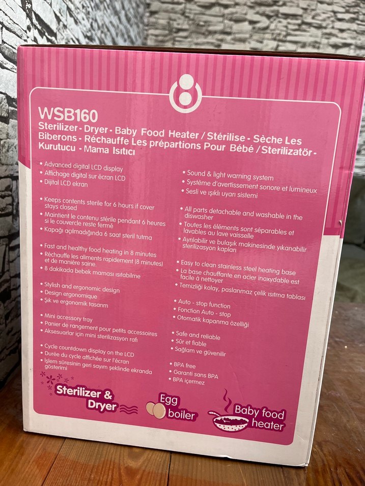 Weewell Bebek Sterilizatörü ve Isıtıcı - Görsel 5