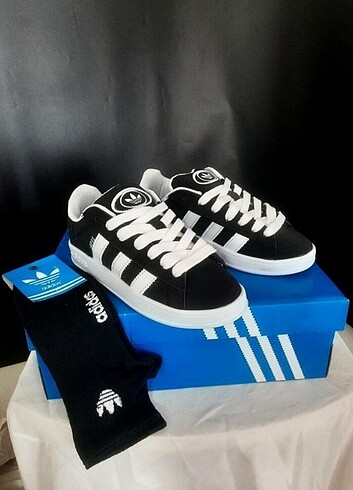 36 Beden siyah Renk Adidas Campus Sneaker