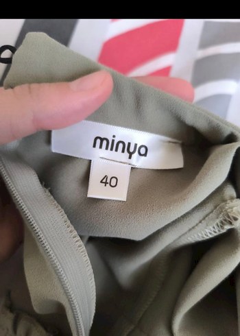 40 Beden gri Renk Fırfırlı Gri Keten Uzun Kollu Tunik