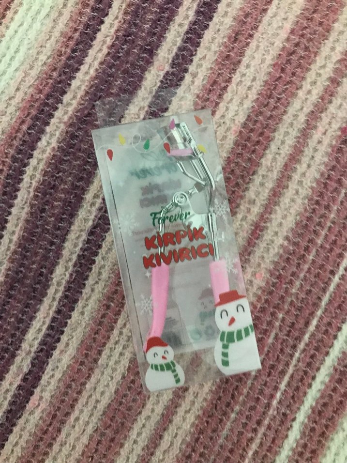 Pembe Renkli Kirpik Kıvırıcı - Görsel 2