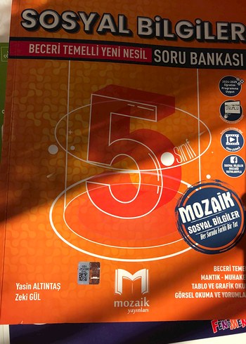 5. Sınıf Sosyal Bilgiler Soru Bankası - Mozaik