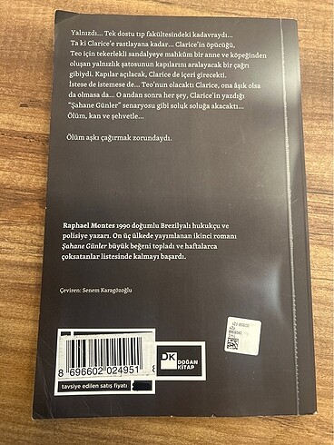 Beden Renk Korku-gerilim roman