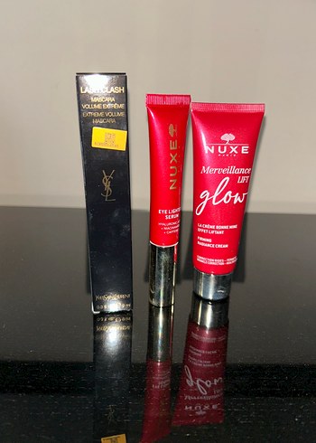 Parlak Kırmızı Nuxe Merveillance Set