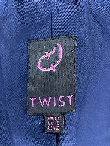 40 Beden çeşitli Renk Twist Blazer %70 İndirimli.