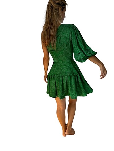 Muhteşem Yeşil elbise ???????? - Görsel 5