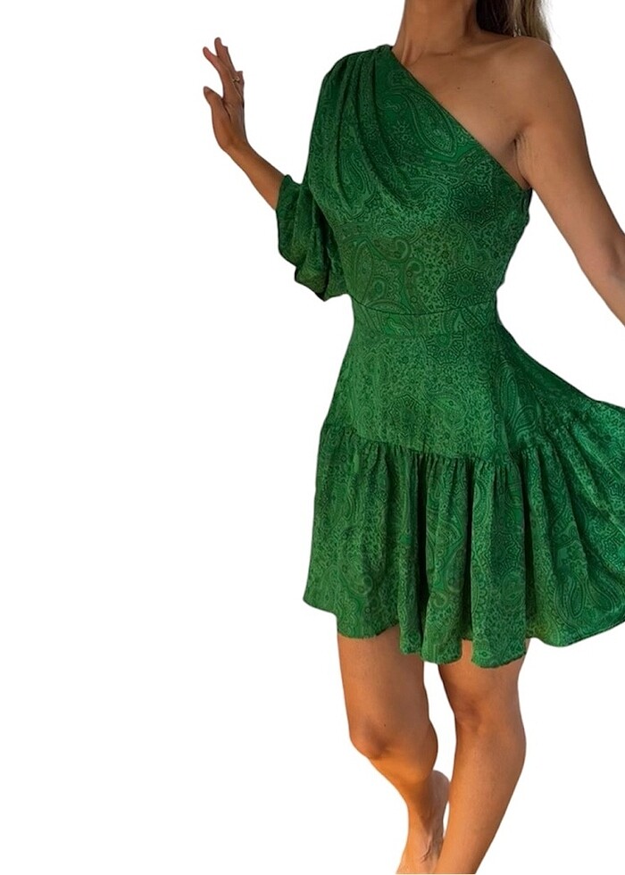 Muhteşem Yeşil elbise ???????? - Görsel 4