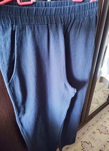 l Beden Minik terzi keten pantolon