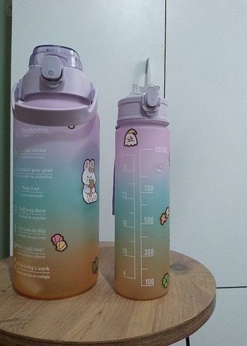 Pastel Renkli Çocuk Termos Şişeleri - Görsel 2