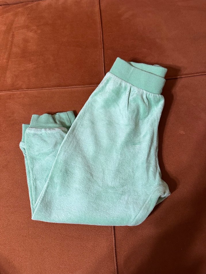 Erkek Çocuk Rahat Kesim Yeşil Eşofman Altı - Görsel 2