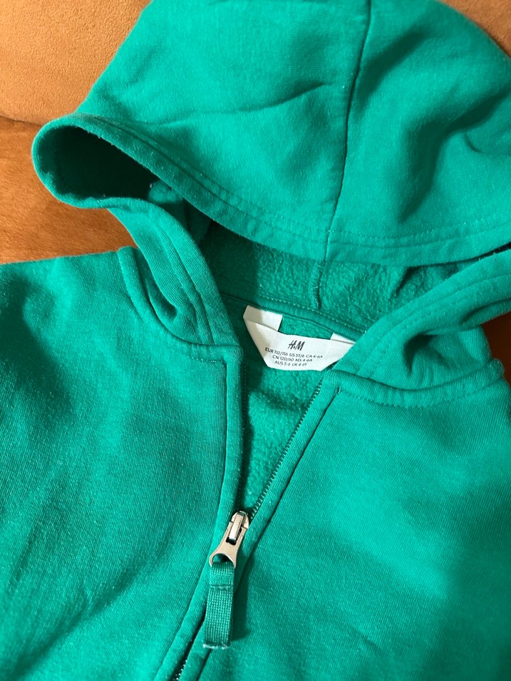 Çocuk Kapüşonlu Fermuarlı Sweatshirt - Görsel 2