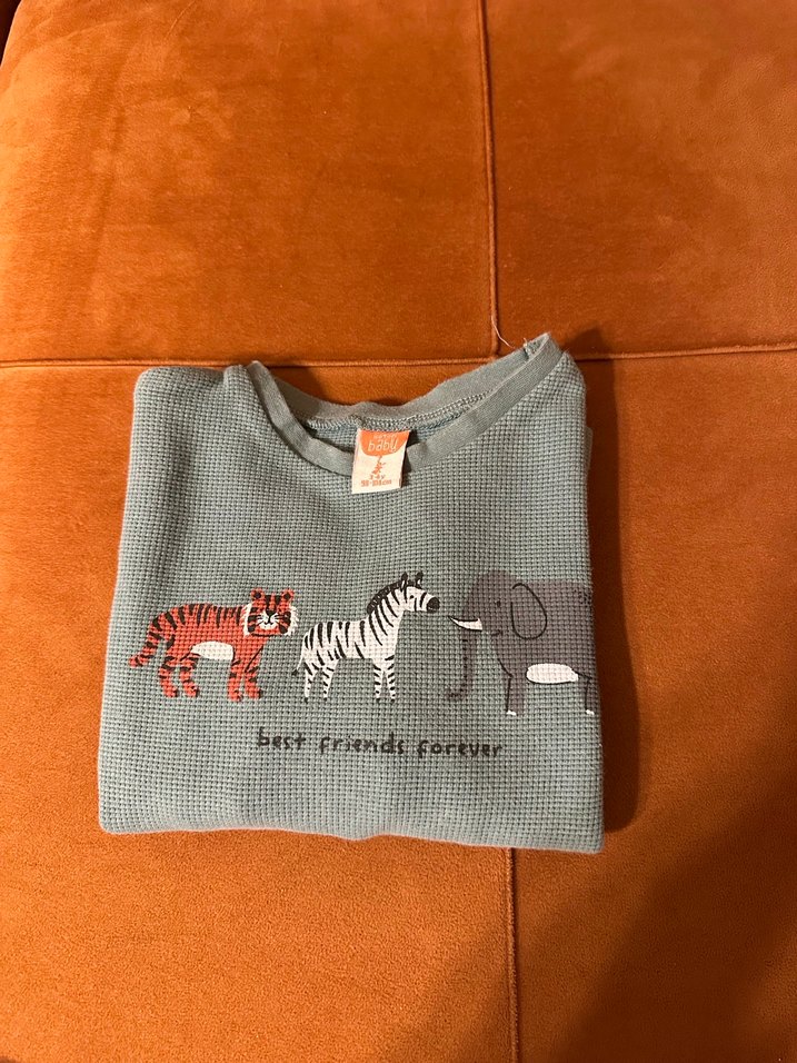 Gri Erkek Çocuk Uzun Kollu Baskılı Sweatshirt - Görsel 4