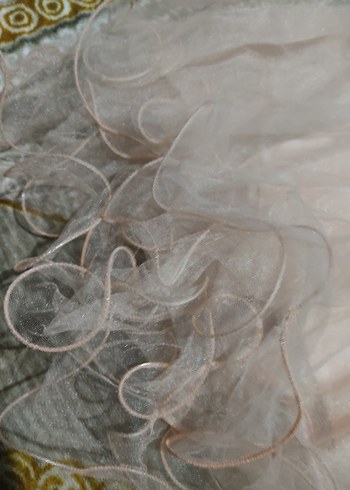 Kız Çocuk Beyaz Payetli Uzun Kollu Bolero ve elbise - Görsel 4