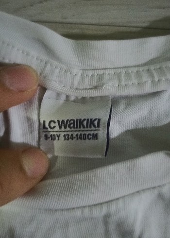 Beyaz Baskılı Kız Çocuk 
Tişört - Görsel 2