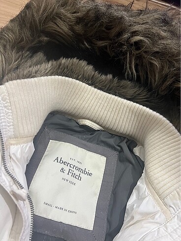 s Beden beyaz Renk Orijinal abercrombie&fitch mont