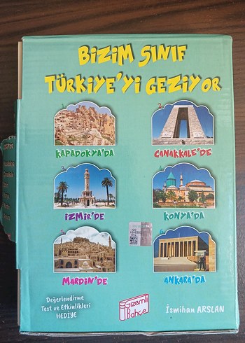 Beden Bizim Sınıf Türkiye'yi Geziyor 6 Kitap Seti