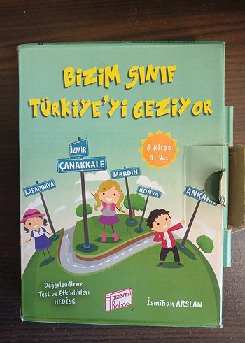 Bizim Sınıf Türkiye'yi Geziyor 6 Kitap Seti