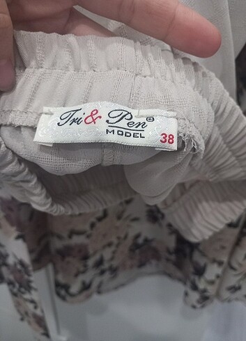38 Beden Tunik pantolon takım 
