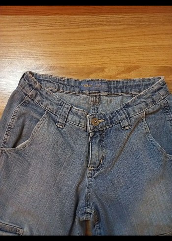 y2k vintage düşük bel kot pantolon - Görsel 2