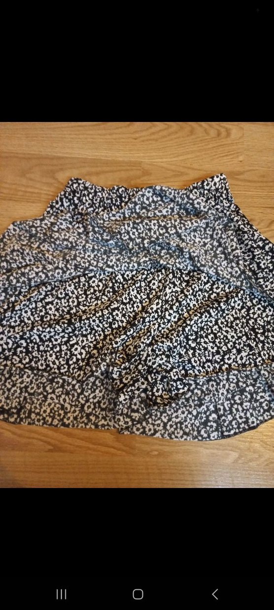 çiçek desenli etek - Görsel 2