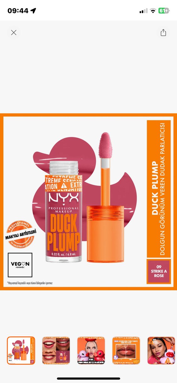 Nyx makyaj malzemesi - Görsel 2