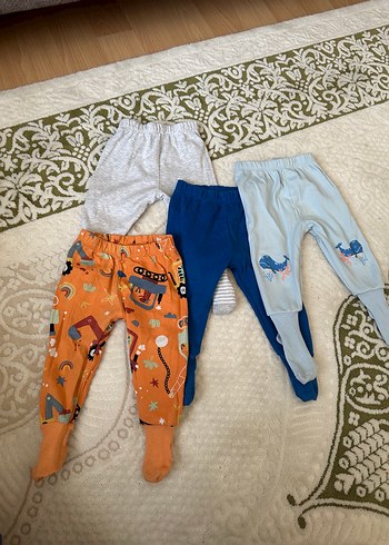 Renkli Bebek Erkek Pantolon Seti, Rahat Kesim