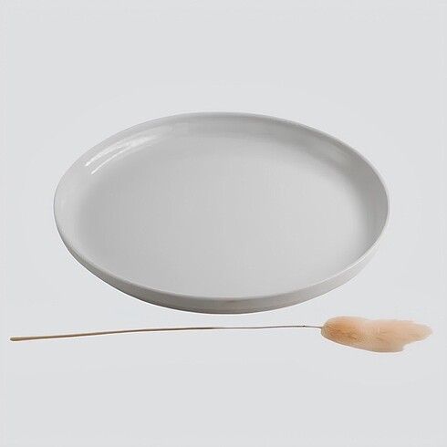  Beden beyaz Renk Mastercehf Pasta Tabağı