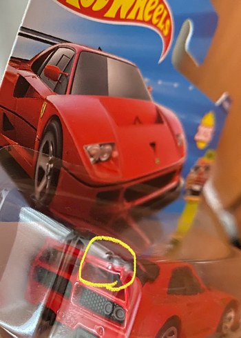 Hot Wheels Ferrari F40 Competizione