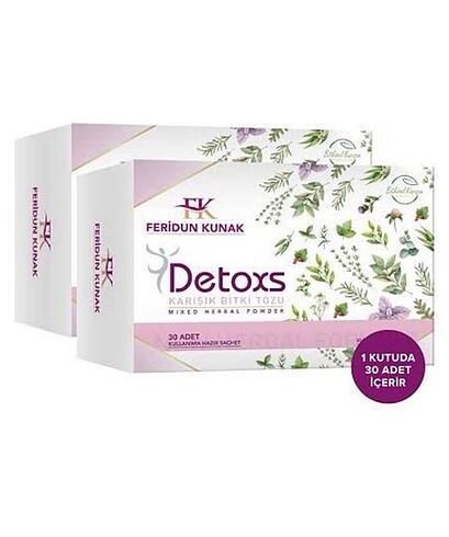 4 adet Feridun kunak detoks çayı