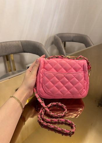  Beden pembe Renk Chanel çanta