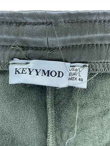 l Beden haki Renk Diğer Kumaş Pantolon %70 İndirimli.