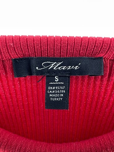 s Beden kırmızı Renk Mavi Jeans Bluz %70 İndirimli.