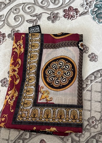 Diğer Bordo Bohem Kadın Şal