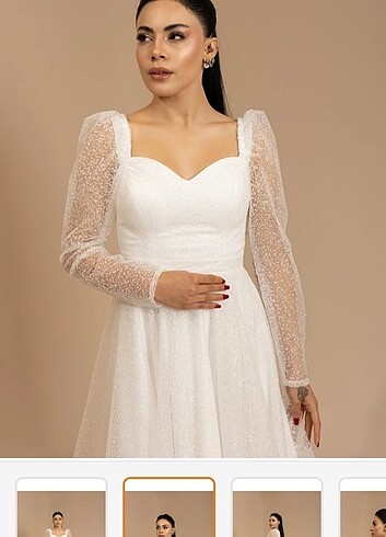 34 Beden Nikah Elbisesi