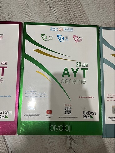  ayt biyoloji fizik kimya denemeleri